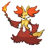 Delphox — Atual / Current
